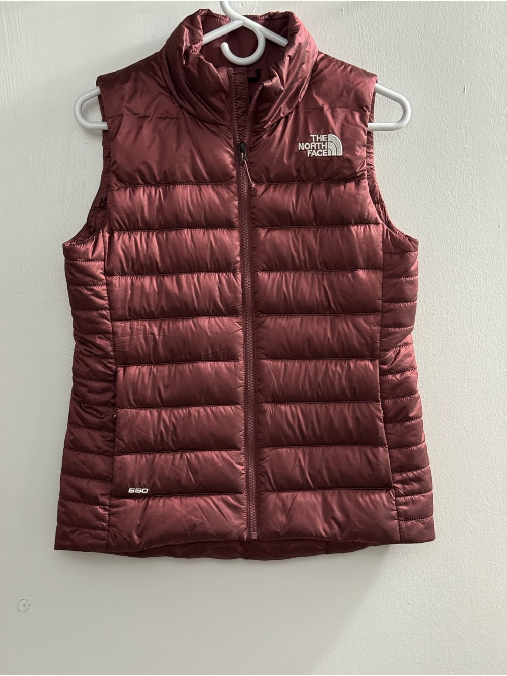 The North Face Aconcagua 550 Down Vest Women'Small Pink